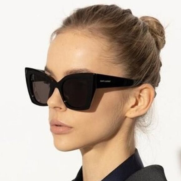 NWT SAINT LAURENT BLACK WOMEN SUNGLASSES main image 4